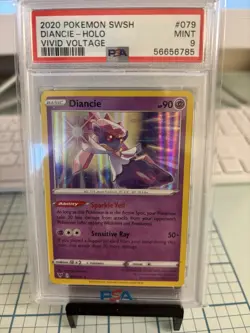 2020 Pokemon SWSH Diancie - Holo - Vivid Voltage (PSA 9-Mint) - Image 1