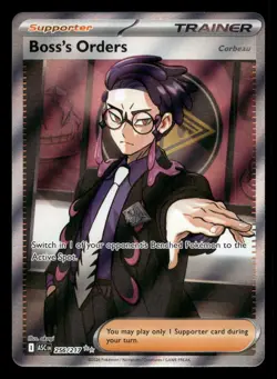 Boss's Orders [Corbeau] 256/217 Ultra Rare Ascended Heroes Pokemon NM - Image 1