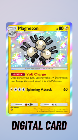 Magneton Shiny Wisdom Of Sea And Sky Pokemon TCG Pocket 1 Star ⭐ (English) - Image 1