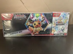 Pokemon Prismatic Evolutions Surprise Box & Booster Bundle Sam's Club Exclusive - Image 1