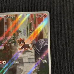 🪶Litleo 139/132 Illustration Rare Me01: Mega Evolution Pokemon TCG NM - Image 4