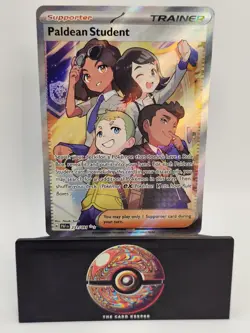 Paldean Student 231/091 - Paldean Fates - Ultra Rare - Pokemon - Image 1