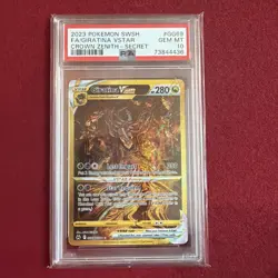 2023 POKEMON SWORD & SHIELD CROWN ZENITH SECRET FULL ART/GIRATINA VSTAR PSA 10 - Image 1