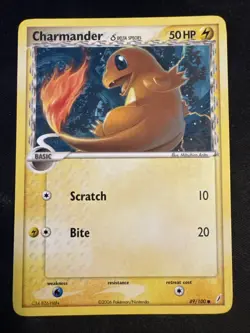 Charmander (Delta Species) 49/100 Crystal Guardians Regular Pokemon - Image 1