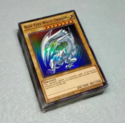 Yugioh Seto Kaiba Deck Blue-Eyes White Dragon Obelisk the Torment *Hot* + Bonus! - Image 1