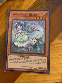 Fairy Tail - Rella OP06-EN005 Unlimited Edition Super Rare NM + BONUS - Image 1