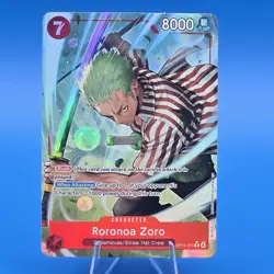 Roronoa Zoro - OP14-015 - Alternate Art - The Azure Sea's Seven - One Piece - Image 1