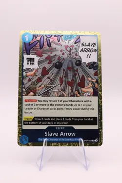 Slave Arrow (Pirate Foil) OP07-056 Premium Booster -The Best- Vol. 2 Foil - Image 1