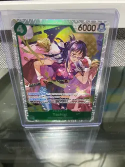 One Piece TCG - Tashigi PRERELEASE ENGLISH EB03-018 HEROINES SR - Near Mint - Image 1