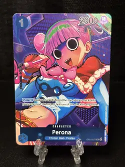 Perona (Box Topper) OP01-077 Romance Dawn Foil One Piece TCG NM - Image 1