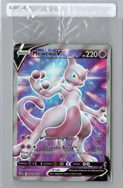 Mewtwo V SWSH229 Pokemon TCG Sword & Shield Promo SEALED Ultra Rare Holo Card NM - Image 1