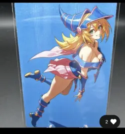 Dark Magician Girl Anime Waifu Card Doujin ACG Goddess Holo - Image 1