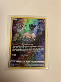 Pokemon Mew GG10/GG70 Crown Zenith Galarian Gallery Full Art Holo Card - Image 2
