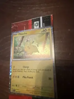 Pokemon TCG Pikachu Charge Pika Punch Trading Card Game Pocket Monsters Kimura - Image 2