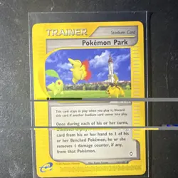 Pokemon TCG Pokemon Park Trainer Stadium Card 131/147 Nintendo 2002 English (LP) - Image 1