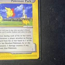 Pokemon TCG Pokemon Park Trainer Stadium Card 131/147 Nintendo 2002 English (LP) - Image 5