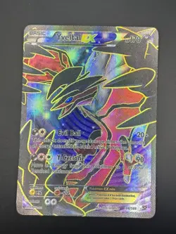 Pokemon TCG Yveltal EX Holo Full Art Ultra Rare Card 144/146 XY Base Set NM - Image 1
