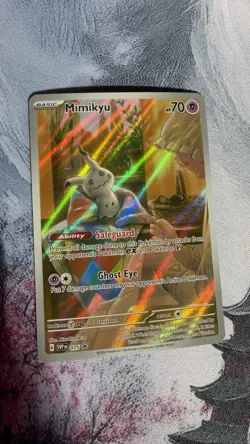 Mimikyu 075 SVP: Scarlet & Violet Promo, Art Rare, Full Art Holo Card - Image 1