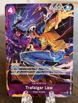 Trafalgar Law (Illustration Box Vol.6) P-093 One Piece Alt Art Promo Card NM - Image 1