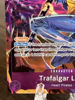 Trafalgar Law (Illustration Box Vol.6) P-093 One Piece Alt Art Promo Card NM - Image 4