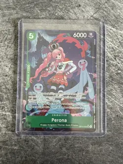 Perona (Alt Art) OP14-033 SR The Azure Sea's Seven ONE PIECE Card Game English - Image 1