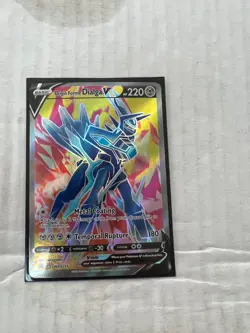 Origin Forme Dialga V SWSH255 Sword & Shield Promo Cards Ultra Rare Full ArtNrMt - Image 1