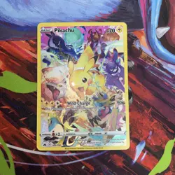 Pokemon TCG Pikachu Card Crown Zenith 160/159 Holo Secret Rare NM - Image 1