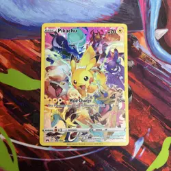 Pokemon TCG Pikachu Card Crown Zenith 160/159 Holo Secret Rare NM - Image 2