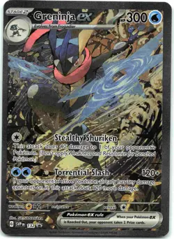 Greninja ex - Promo SV: Scarlet & Violet Promo Cards SVP Water Holo 132 2023 NM - Image 1