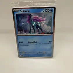 Suicune 026/094 EB Games Stamped Promo Holo Phantasmal Pokemon Card SEALED - Image 2