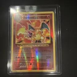 Pokemon Charizard 150 HP 11/108 Evolutions Reverse Holo Rare Card English - Image 1
