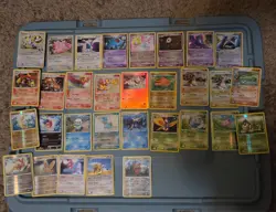 Private Lot of Pokemon Cards 1999-2010s Holos Regular - Image 1