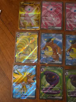 17x Japanese Pokemon TCG SR card lot 151 JPN - Image 2