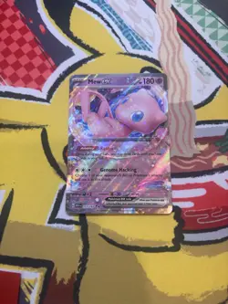 Pokemon TCG Mew EX 151/165 Double Rare Holo Card Scarlet & Violet - Image 1