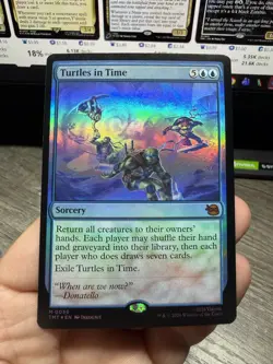 Turtles in Time - Foil Teenage Mutant Ninja Turtles MTG - Image 2