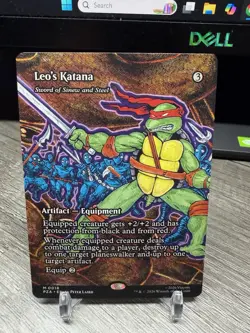 Leo's Katana - Sword of Sinew and Steel (Borderless) Teenage Mutant Ninja Turtle - Image 1