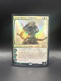 [MTG] Ajani, Mentor of Heroes (Foil) - Promo (PRM 0009) - Image 1