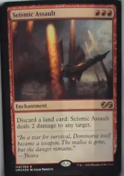 Seismic Assault - Ultimate Masters: #146, Magic: The Gathering - Foil Nm C254 - Image 1