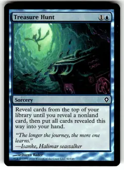 Treasure Hunt Worldwake Foil MTG - Image 1