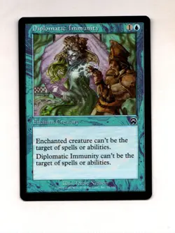 MTG Diplomatic Immunity NM- Mercadian Masques Magic the Gathering ~ Free Ship ~ - Image 1