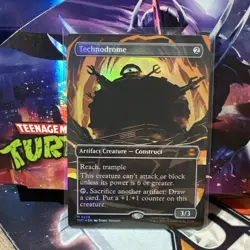 Technodrome (Borderless) Teenage Mutant Ninja Turtles Foil - Image 1