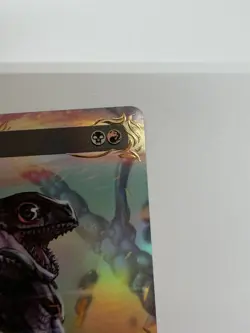 MTG - Gev, Scaled Scorch #349 (Borderless) (Raised Foil) - Image 3
