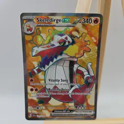 Pokemon TCG Skeledirge EX Scarlet & Violet Paldea Evolved Holo Card 233/193 - Image 1