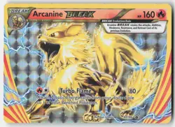 Arcanine BREAK XY180 Promo XY Black Star Promos Pokemon MP - Image 1