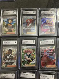 Pokemon TCG Japanese CGC Graded Super/Art Rare Holo Lot 20 cgc slabs - Image 3