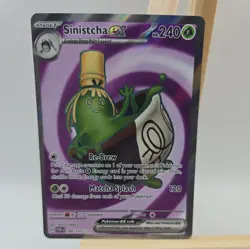 Pokemon - Sinistcha ex - 189/167 - SV Twilight Masquerade - Full Art Card - Image 1