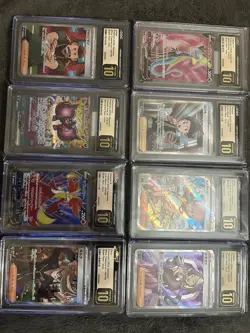 Pokemon TCG Japanese CGC Graded Super/Special Art Rare Holo Lot 8 Judge Clive - Image 1