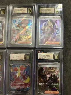 Pokemon TCG Japanese CGC Graded Super/Special Art Rare Holo Lot 8 Judge Clive - Image 2