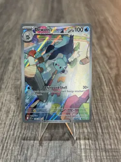 Pokemon TCG Dewott Card 106/086 Illustration Rare, White Flare NM - Image 1