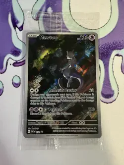 Pokemon - Mewtwo SVP 052 Black Star Promo Scarlet & Violet 151 Promo *SEALED* - Image 1